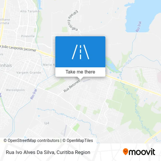Rua Ivo Alves Da Silva map