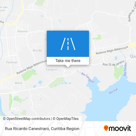 Rua Ricardo Canestraro map
