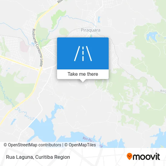 Rua Laguna map