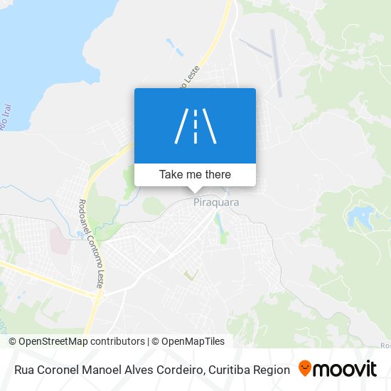 Rua Coronel Manoel Alves Cordeiro map