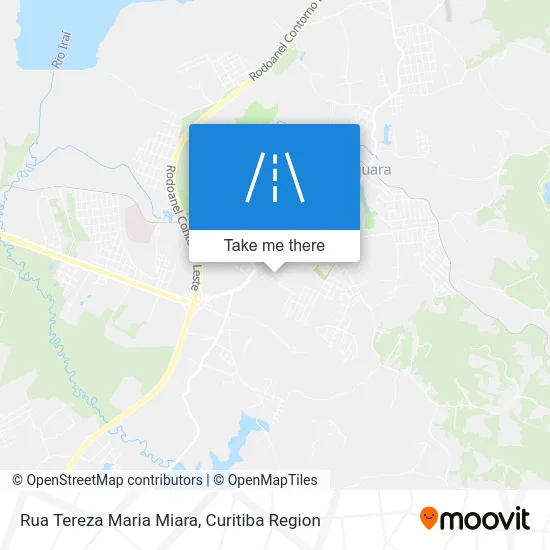 Rua Tereza Maria Miara map