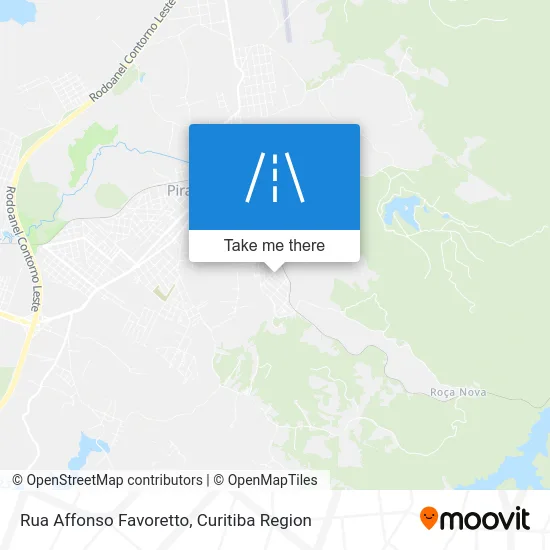 Rua Affonso Favoretto map