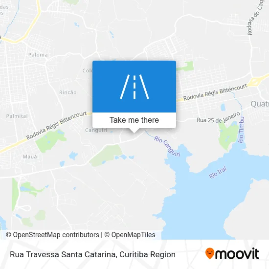 Rua Travessa Santa Catarina map