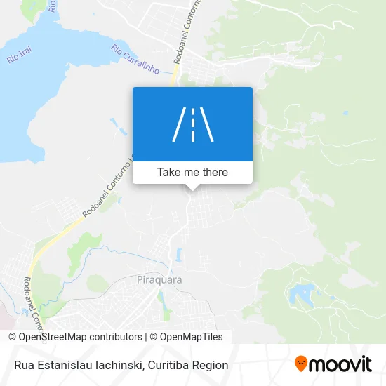 Rua Estanislau Iachinski map