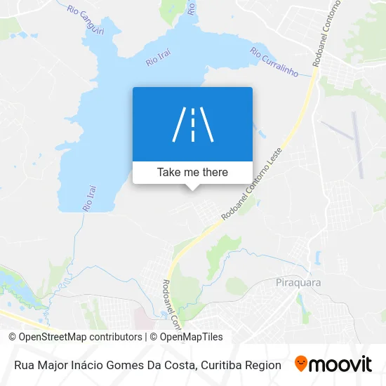 Rua Major Inácio Gomes Da Costa map