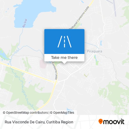 Mapa Rua Visconde De Cairu