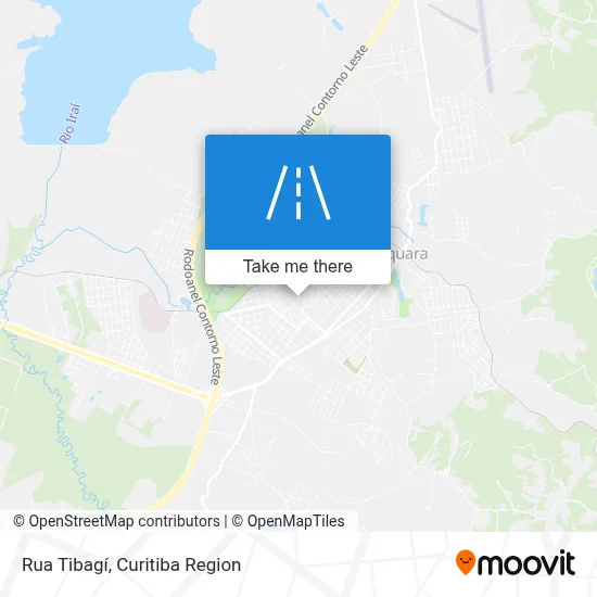 Rua Tibagí map