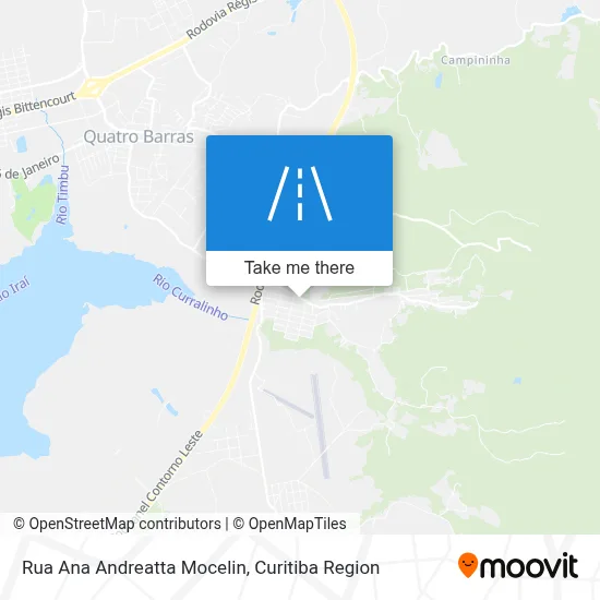 Rua Ana Andreatta Mocelin map