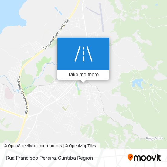 Rua Francisco Pereira map