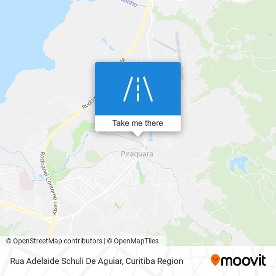 Mapa Rua Adelaide Schuli De Aguiar