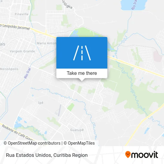 Rua Estados Unidos map