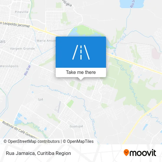 Rua Jamaica map