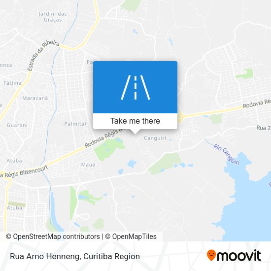 Rua Arno Henneng map