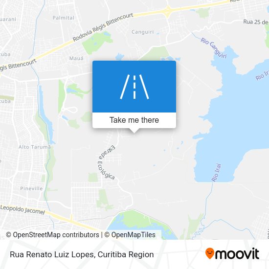 Rua Renato Luiz Lopes map