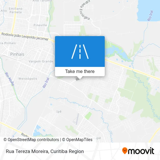 Rua Tereza Moreira map