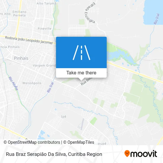 Rua Braz Serapião Da Silva map