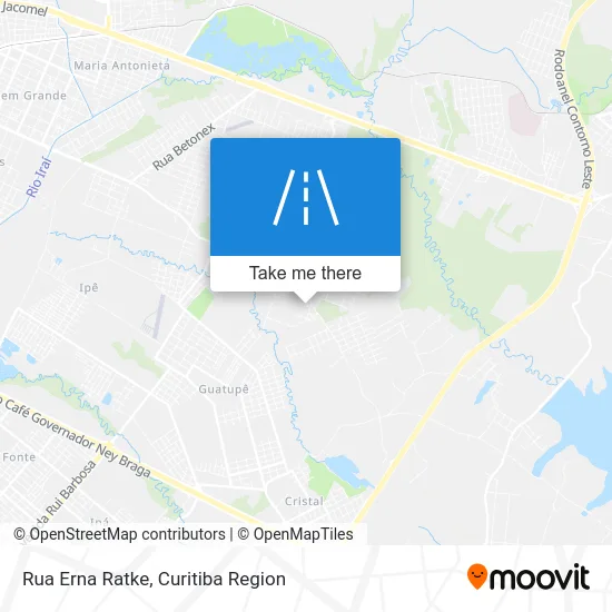 Rua Erna Ratke map