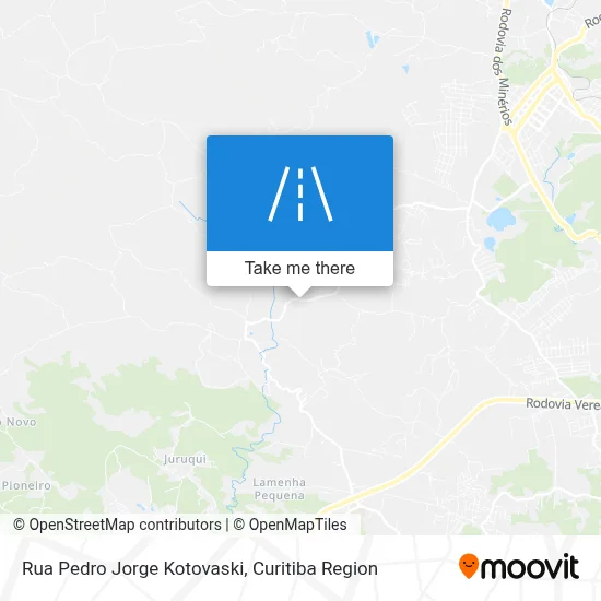Rua Pedro Jorge Kotovaski map