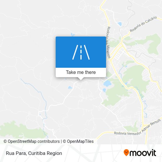 Rua Para map