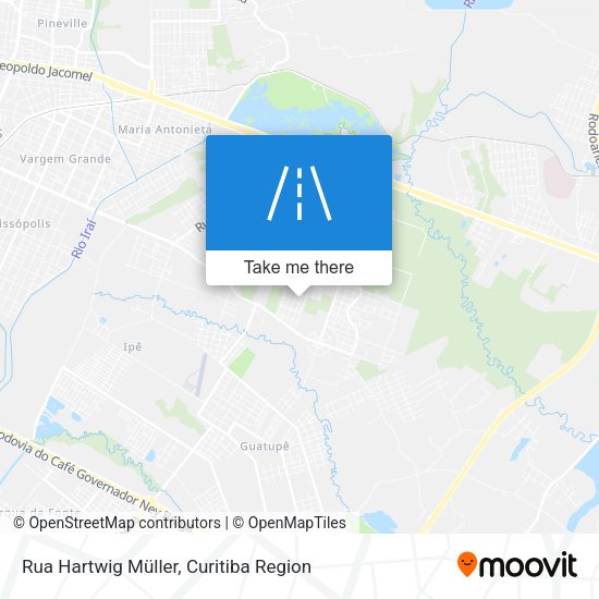 Rua Hartwig Müller map