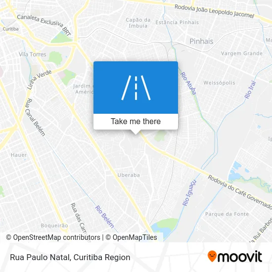 Rua Paulo Natal map