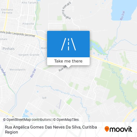 Rua Angélica Gomes Das Neves Da Silva map