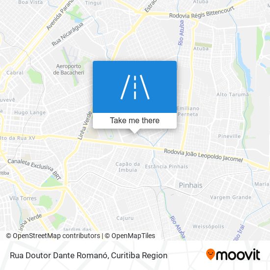 Rua Doutor Dante Romanó map