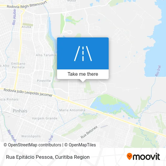 Rua Epitácio Pessoa map