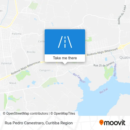 Rua Pedro Canestraro map