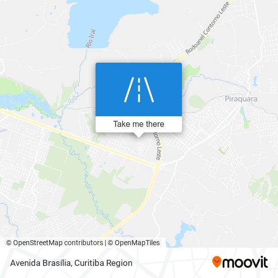 Avenida Brasília map