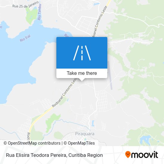 Rua Elisira Teodora Pereira map