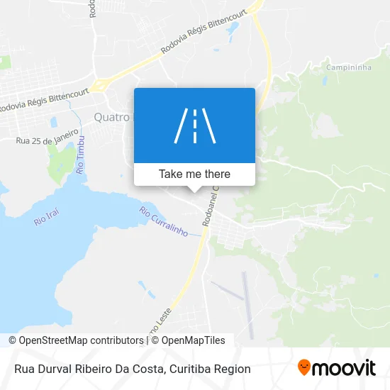 Rua Durval Ribeiro Da Costa map