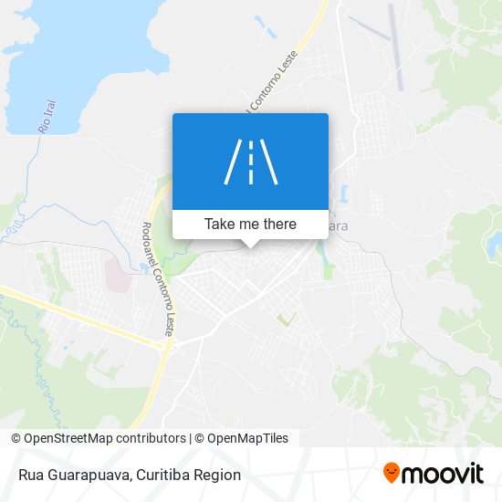 Mapa Rua Guarapuava