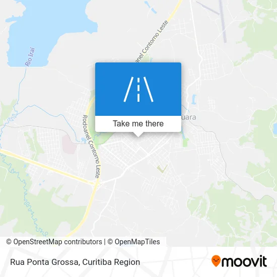 Rua Ponta Grossa map