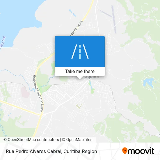 Rua Pedro Alvares Cabral map