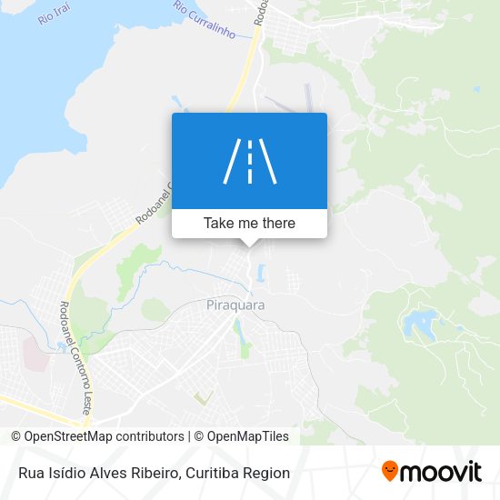 Rua Isídio Alves Ribeiro map