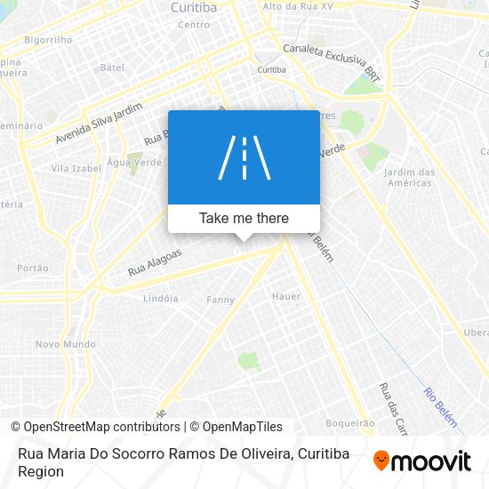 Rua Maria Do Socorro Ramos De Oliveira map