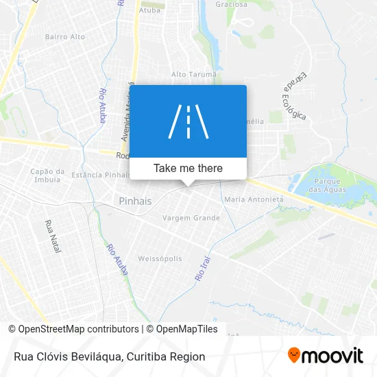 Rua Clóvis Beviláqua map