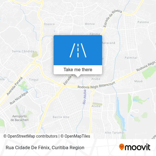 Rua Cidade De Fênix map