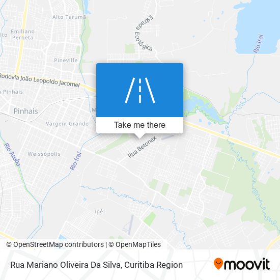 Rua Mariano Oliveira Da Silva map