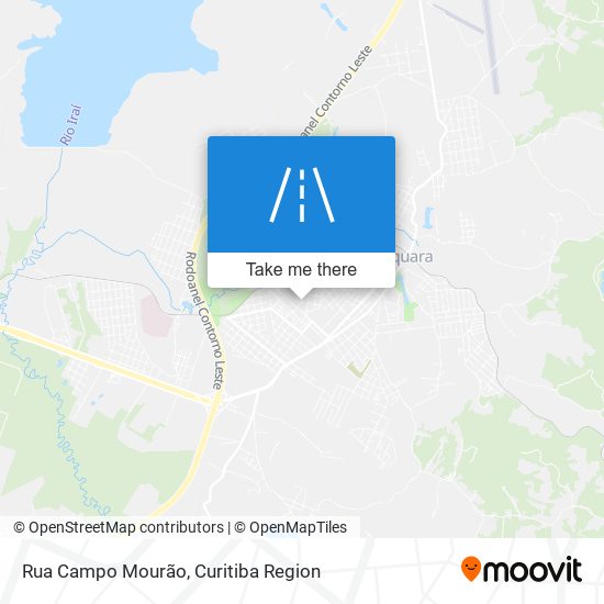 Rua Campo Mourão map