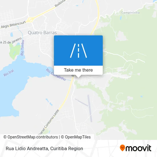 Rua Lidio Andreatta map