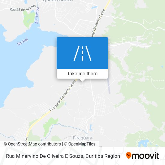 Rua Minervino De Oliveira E Souza map