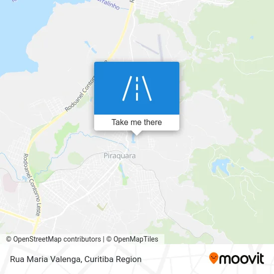 Rua Maria Valenga map