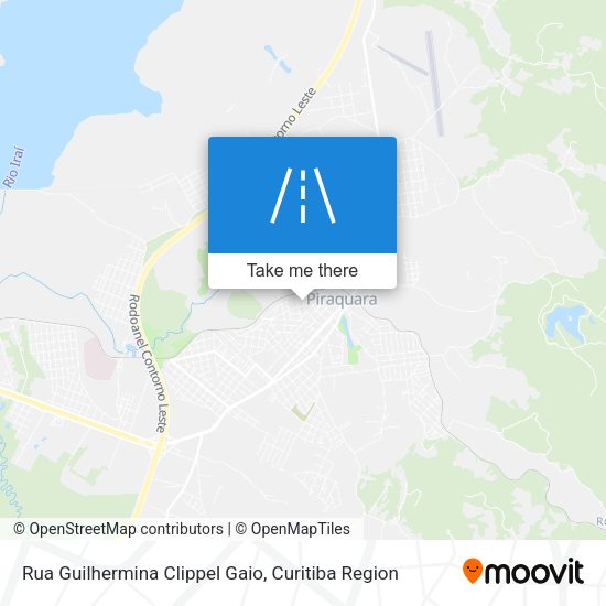 Rua Guilhermina Clippel Gaio map