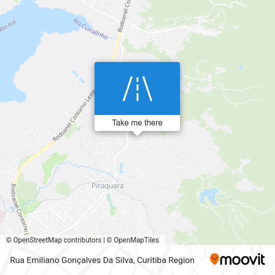 Rua Emiliano Gonçalves Da Silva map