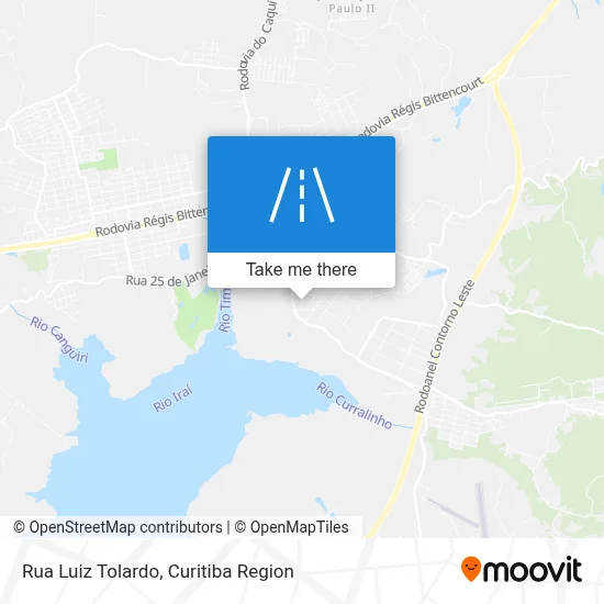 Rua Luiz Tolardo map