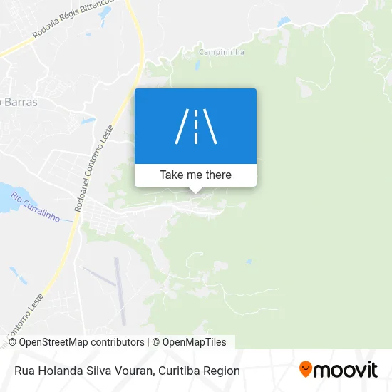 Rua Holanda Silva Vouran map