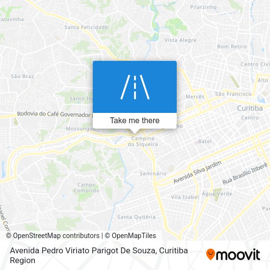 Avenida Pedro Viriato Parigot De Souza map