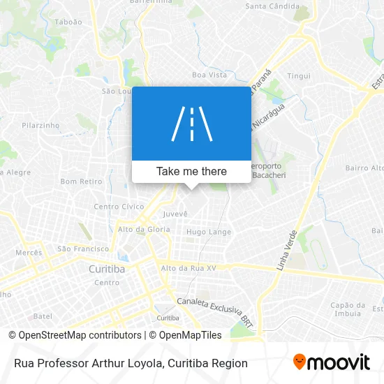 Rua Professor Arthur Loyola map